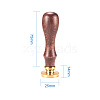 DIY Scrapbook Brass Stamps AJEW-PH0012-01-2