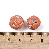 Czech Pressed Glass Beads GLAA-I061-13-3
