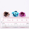 Aluminum Rose Flower FALUM-AF15mm-M-4