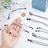 Gorgecraft 10Pcs Velet EyeGlass Necklace Strap AJEW-GF0005-73-5