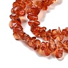 Spray Painted Transparent Glass Beads Strands GLAA-P060-01B-03-3