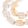 Natural Citrine Beads Strands G-T138-22-2