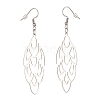 304 Stainless Steel Geometry Dangle Earrings for Women EJEW-JE05004-01-4