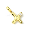 Rack Plating Brass with ABS Plastic Pearl European Dangle Charms KK-G501-02X-G-1