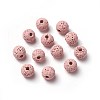 Unwaxed Natural Lava Rock Beads G-F325-8mm-A07-1