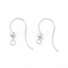 Transparent Resin Earring Hooks RESI-G050-01S-1