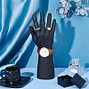 PVC Male Mannequin Right Hand Jewelry Bracelet Watch Ring Display Stands ODIS-WH0329-23B-4