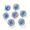 UV Plating Rainbow Iridescent Acrylic Beads LS-OACR-P010-20I-1