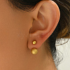 Round Stainless Steel Stud Earrings ED0217-3