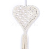 Heart Woven Cotton Pendant Decorations PW-WG9ADA0-01-2