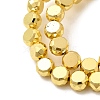 Electroplate Glass Beads Strands EGLA-F166-04B-4