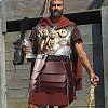 Medieval Viking PU Leather Belt Skirt AJEW-WH20077-031D-3