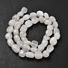 Natural White Jade Beads Strands G-P497-01E-25-3