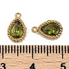 Ion Plating(IP) 304 Stainless Steel Micro Pave Cubic Zirconia Charms STAS-K256-20G-04-3