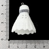 Flocking Opaque Sports Theme Resin Pendants LS-RESI-D017-01A-P-3