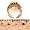 V-Shaped 304 Stainless Steel Cuff Ring Components SA-CBAC0DF-01C-G-3