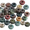 30Pcs Natural Indian Agate European Beads G-SP0001-01A-01-1