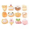 Animal Dessert Opaque Resin Imitation Food Decoden Cabochons RESI-S396-09-1