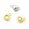 4 Sets 2 Colors Alloy Magnetic Clasps PALLOY-YW0001-28-2