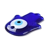 Blue Evil Eye Resin Pendants CRES-D012-01D-3