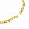 Clear Cubic Zirconia Tennis Bracelet BJEW-N241-001A-01LG-NR-4