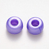 Plastic Pearlized Beads X-KY-R019-01-2