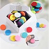 96Pcs 12 Colors  Fibre Perfume Pads DIY-SP0004-47B-02-4