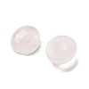 Natural Rose Quartz Cabochons G-G145-01A-38-2