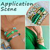 SUNNYCLUE DIY Saint Patrick's Day Jewelry Making Finding Kit DIY-SC0023-84-5