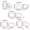 201 Stainless Steel Linking Rings STAS-UN0013-19P-4
