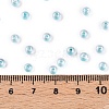 6/0 Transparent Inside Colours Glass Seed Round Beads SEED-N006-004B-4