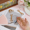 4Pcs Aluminum Cable Chain Bag Extension Chains DIY-DR0002-59A-3