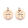304 Stainless Steel Charms STAS-Q201-T445-12R-1