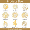 Nickel Decoration Stickers DIY-WH0450-084-2