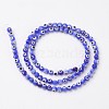 Handmade Evil Eye Lampwork Beads Strands LAMP-J082-04-4mm-2