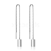 Stainless Steel Cube Dangle Earrings for Women QY2201-2-1
