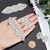 CRASPIRE 5Pcs 3 Style Hotfix Rhinestone DIY-CP0006-94-3