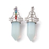 Opalite Big Pointed Pendants G-I342-01P-13-2