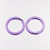 Mixed Electroplated Iron Split Key Rings X-KEYC-ZX3966-M-2