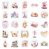 50Pcs Paper Self-Adhesive Picture Stickers AJEW-S036-10-4