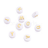 Plating Acrylic Beads SACR-CW0001-01-2
