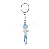 Handmade Glass Seed Beads Pendants Keychain KEYC-MZ00018-1