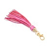 Imitation Leather Tassel Pendant Decorations HJEW-JM02885-4