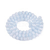 Glass Imitation Cat Eye Beads Strands GLAA-N074-03A-01-2