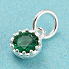 925 Sterling Silver Birthstone Charms STER-G035-01D-02-2