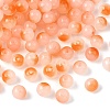 400Pcs Baking Paint Transparent Glass Beads DGLA-YW0001-61C-1