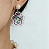 Alloy Resin Stud Earrings for Women WGDCBB9-02-2