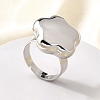 304 Stainless Steel Adjustable Finger Ring RJEW-H244-02P-1