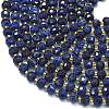 Natural Sodalite Beads Strands G-K389-E43-01-3