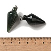 Natural Indian Agate Pendants G-Z055-02P-14-3